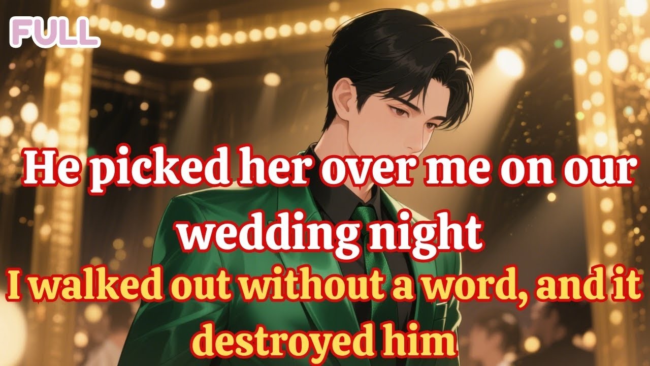 He picked her over me on our wedding night—I walked out without a word, and it destroyed him