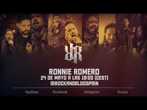 Ronnie romero estará en directo en rock and blog