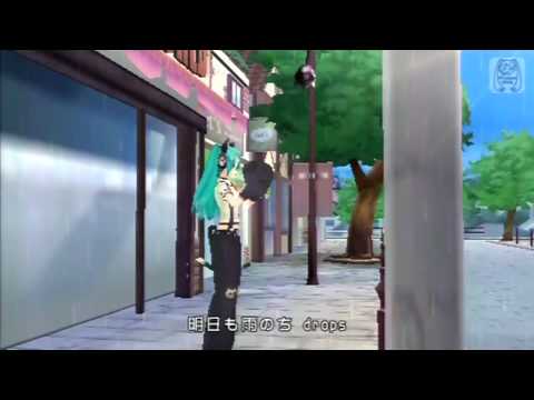 【初音ミク】「雨のちSweet*Drops」PV（にゃんこ）【Project DIVA】