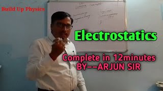 सथरवदयतक Electrostatics In Hindi Jee Neet Class 12 By Arjun Sir Build Up Physics