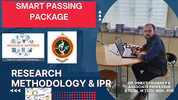 Research Methodology & IPR Passing Package 🎯 MBA Study Tips & Important Questions | VTU MBA Syllabus
