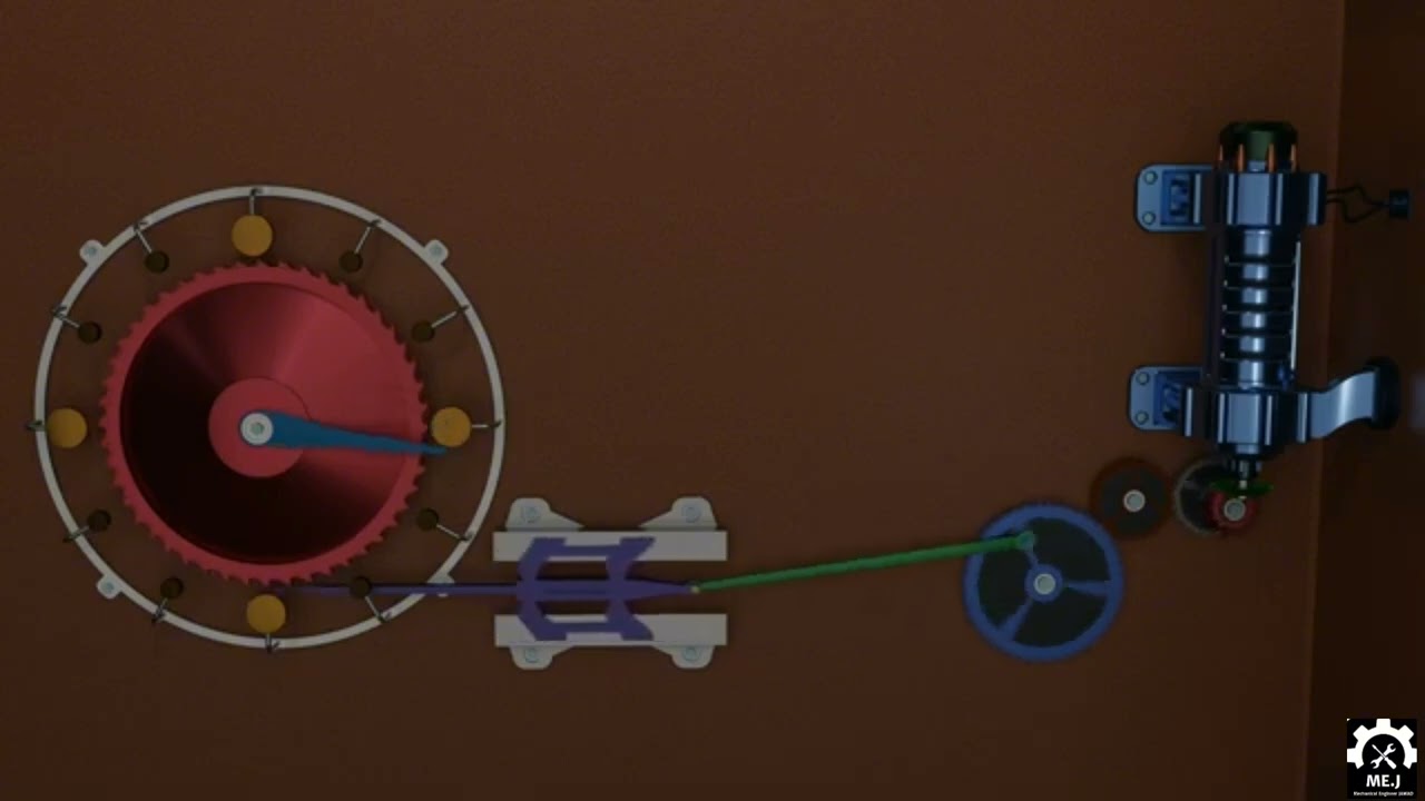 How does train Engine Working Mechanisms