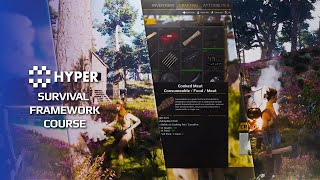 How to make your own Multiplayer Survival Framework in Unreal Engine 5? |Course Intro | GamesByHyper