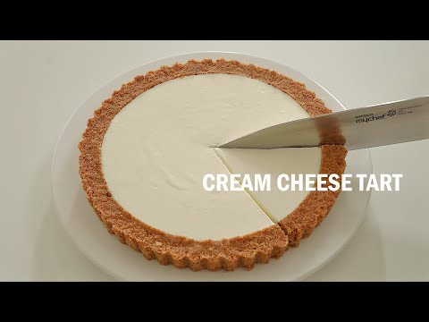       , No Oven  Cheese Tart Recipe, Baking ASMR