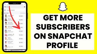 Get More Subscribers on Snapchat Public Profile (Quick & Easy!)