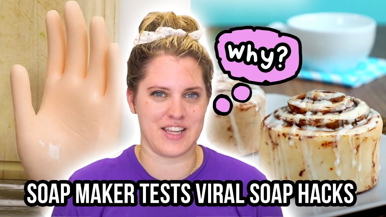 Professional Soap Maker Tests Viral Soap Hacks Royalty Soaps YouTube