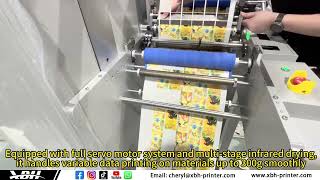 XBH All-In-One UV Label Print & Cut Machine | Dual I3200-U1 Printheads, 0.01mm Precise Die Cutting