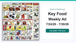 Key Food Weekly Ad (7/24/26 - 7/30/26) Best Deals