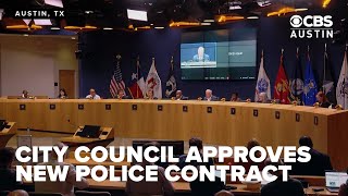 Austin City Council approves long-term police contract after extensive public input
