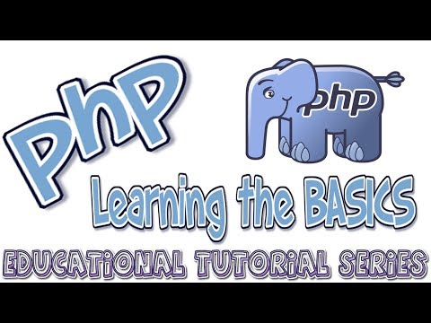 PHP learning the basics - tutorial series 01