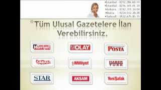 0312.311.34.04 Kızılay Gazete Ilan Bürosu, Hürriyet, Sabah, Posta