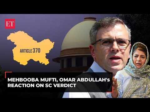 Mehbooba Mufti calls SC's decision on Article 370 a 'Death Sentence; Omar vows to continue struggle Episode cover