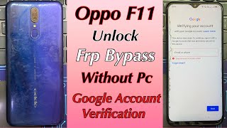 Oppo F11 Frp Bypass Without Pc | Oppo F11 Frp Unlock | Google Account Verification screenshot 4