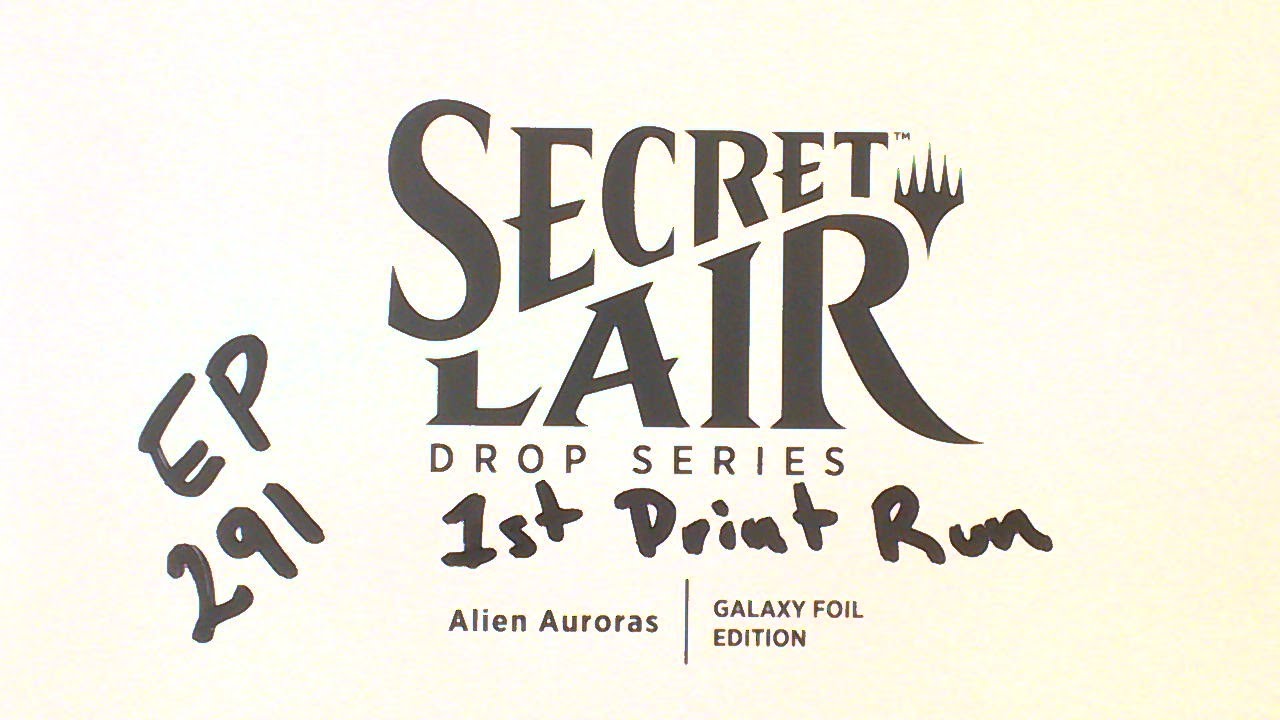 Alien Auroras Galaxy Foil Edition Original Print Edition - Secret Lair Sunday 291