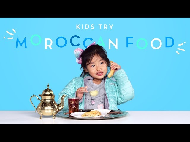 Kids Try Moroccan Food