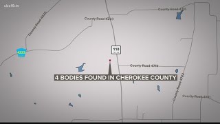 Two people of interest in custody after quadruple homicide in Cherokee County at home near New Summe