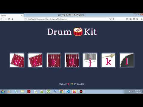 Drum Kit Project (simple JavaScript mini Project)