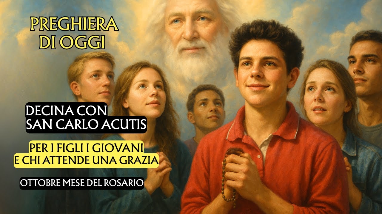 📿DECINA CON SAN CARLO ACUTIS | Per i figli i giovani e chi attende una grazia🙏