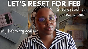 How I BUDGET for a new month | monthly review, setting goals, systems I use to manage my money