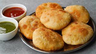 Aloo Puri Recipe | Fluffy & Crispy Delicious Aloo Puri Recipe | Potato Puri Recipe | Evening Snacks