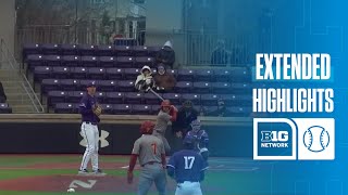 USC at Northwestern | EXTENDED HIGHLIGHTS | Big Ten Baseball | 03/15/2026