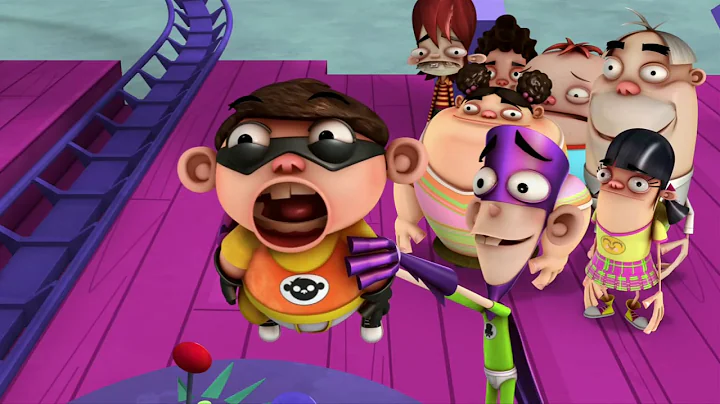 "Chum Chum Screaming" UNEDITED/ORIGINAL SCENE - Fanboy & Chum Chum