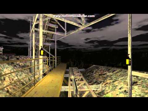 Soaring Montane (Nighttime) NoLimits 2 Mack Compact Coaster