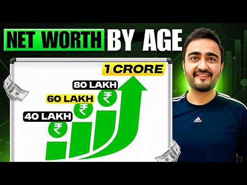 What Your Net Worth Should be at age 30, 40, 50 — Real ₹ Examples