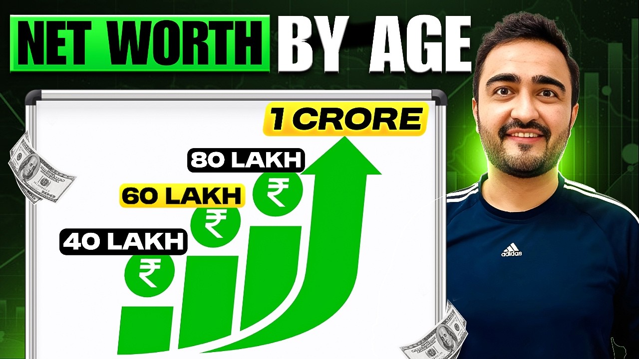 What Your Net Worth Should be at age 30, 40, 50 — Real ₹ Examples