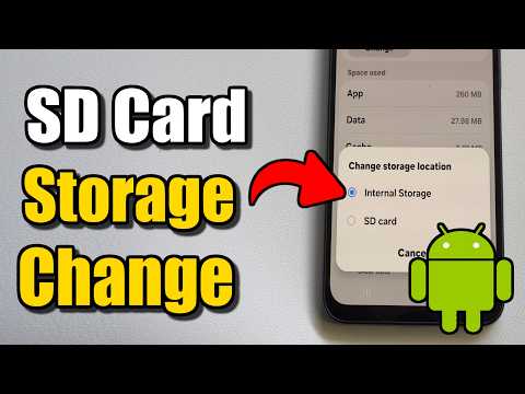 How to set an SD card as default internal storage on Android phone (Best Method)
