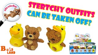 stretchy little rubber soft cute Teddy Bear costume duck squishy toys novelty, gift for kids 2020 screenshot 3
