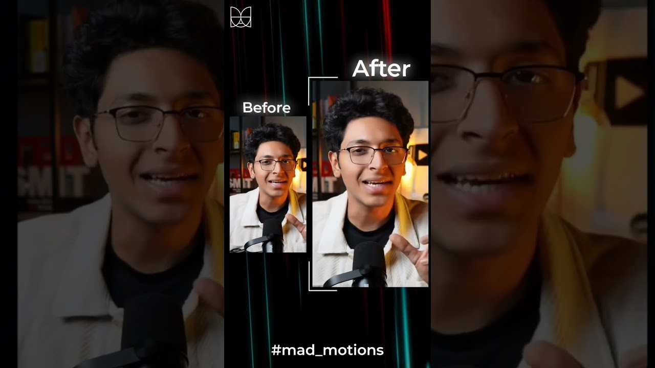 Editing a normal YouTube video into an engaging short #videoediting #shorts @IshanSharma7390