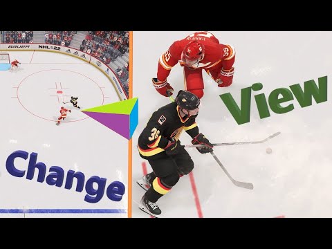 NHL 22 how to change the camera angle