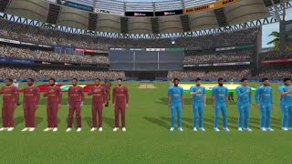 India Vs West Indies Shortest Match In History Of Real Cricket 24 (2-2 Overs)