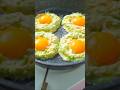 Quick & Healthy Breakfast Idea: Cabbage & Egg Pancakes! 🍳 #shorts