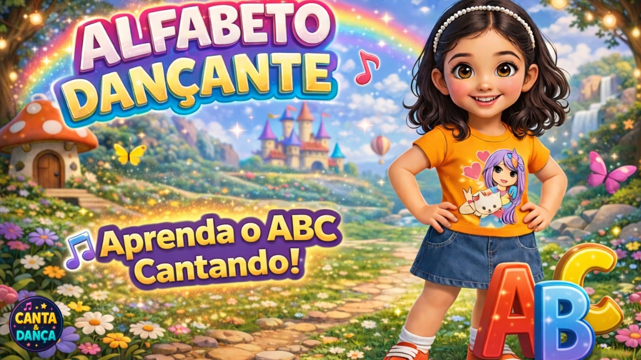 Alfabeto Dançante 🎶 | Aprenda o ABC Cantando e Dançando | CANTA & DANÇA ...