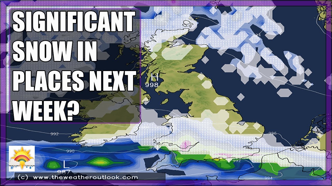Ten Day Forecast: Risk Of Significant Snow In Places Next Week? - YouTube