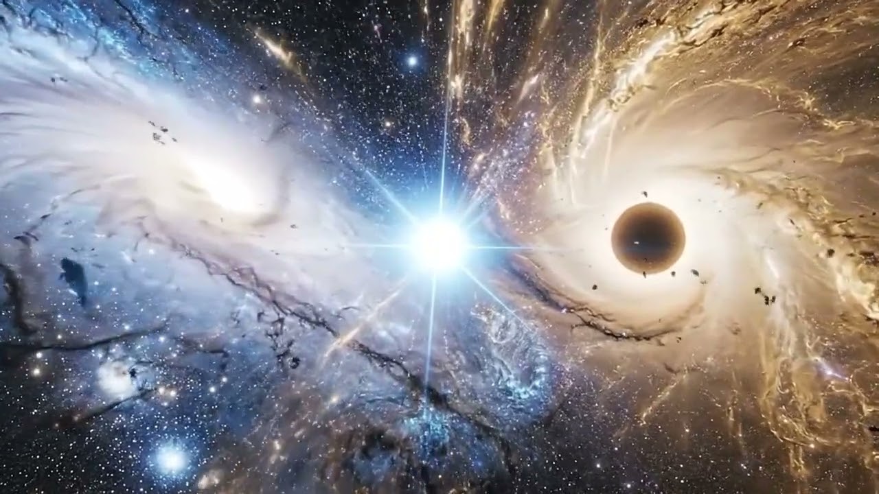 Milky Way & Andromeda: The Great Cosmic Union