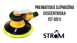 Pneimatiskā Slīpmašīna Ekscentriska Strom St-001 Strom Runtools.lv