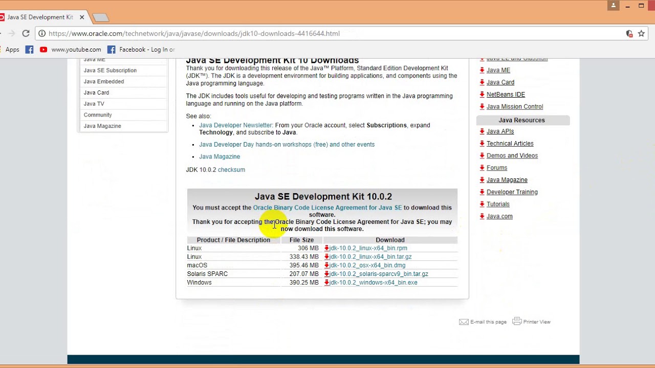 Install eclipse IDE with java - YouTube