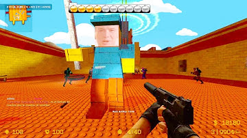 Counter Strike Source - Zombie Escape mod online gameplay on Fapescape map