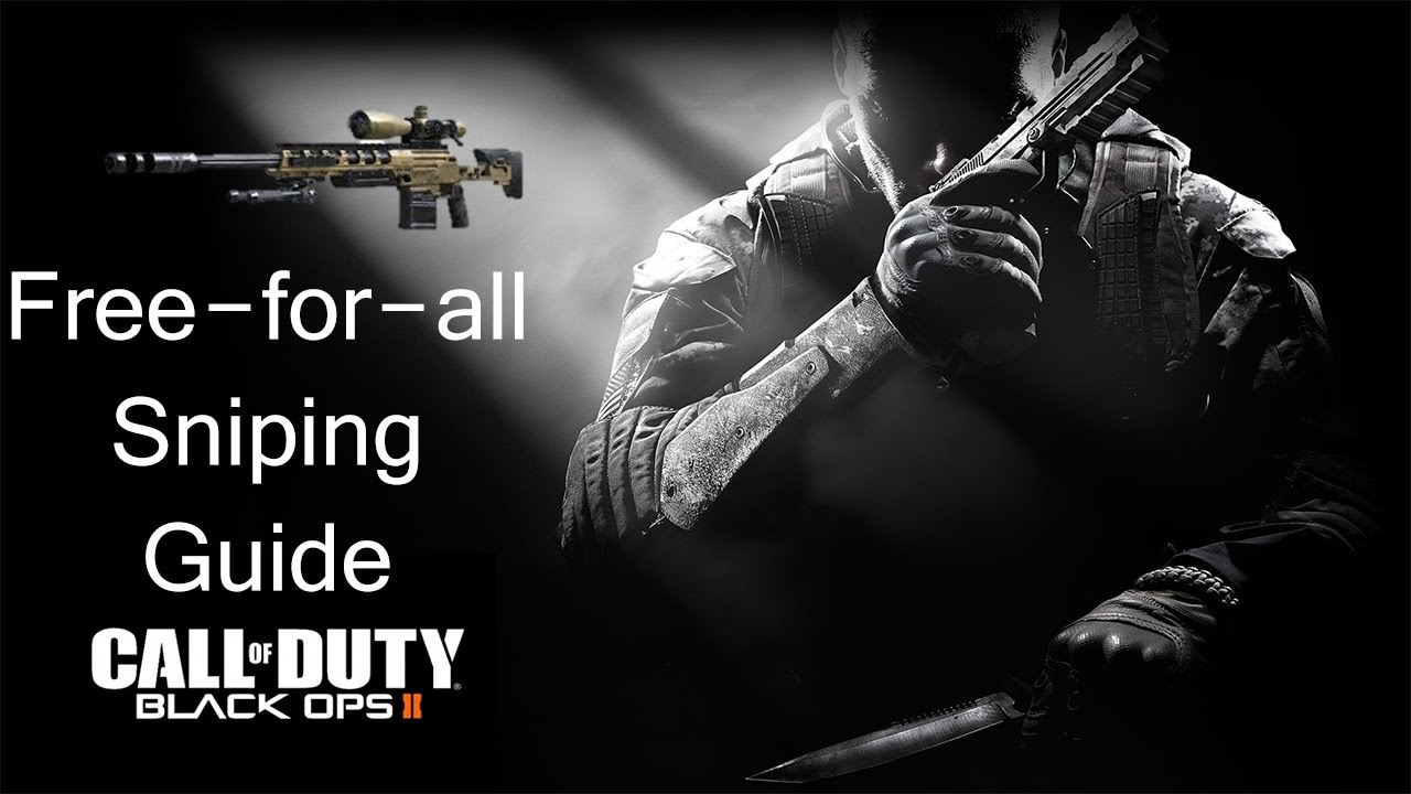 Black Ops 2 Free-for-All Sniping Tips and Tricks Gameplay/Commentary
