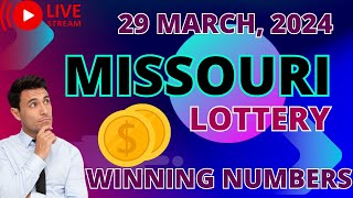 Missouri Midday Lottery Results For - 29 Mar, 2024 - Pick 3 - Pick 4 - Cash Pop - Lotto - Powerball