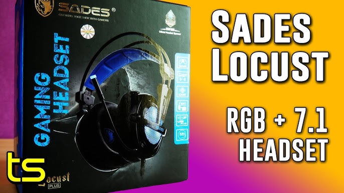 YouTube Unboxing - Sades Edition Limited Spirits 10 Years Headset Gaming