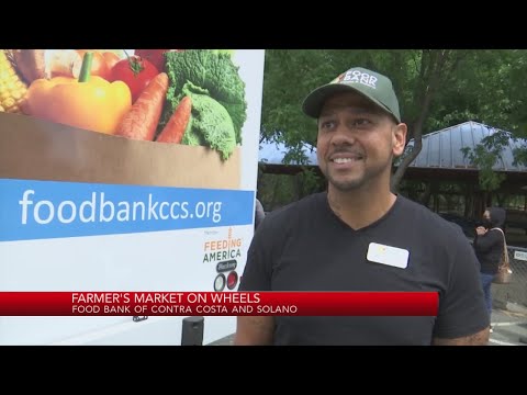 'Farmers market on wheels' serves families in need