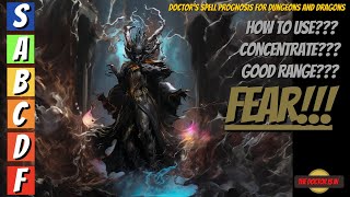 FEAR Could This Spell Be Better What Are The Limitations For Dungeons and Dragons