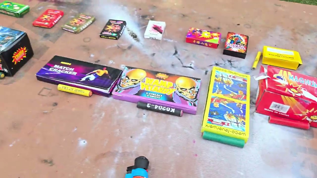 Match Cracker Monday . Shooting lots of different match crackers