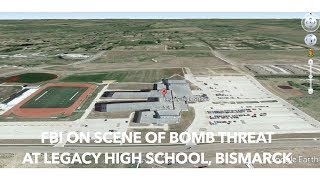 FBI On Scene Of Bomb Threat At Bismarck High School