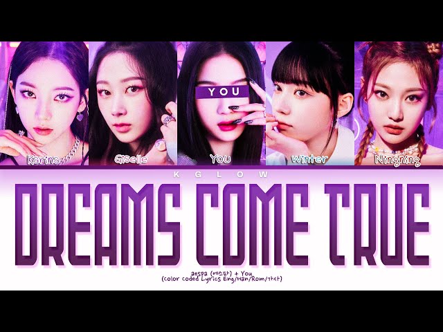 [Karaoke] aespa (에스파) DREAMS COME TRUE (Color Coded Eng/Han/Rom/가사) (5 Members) class=