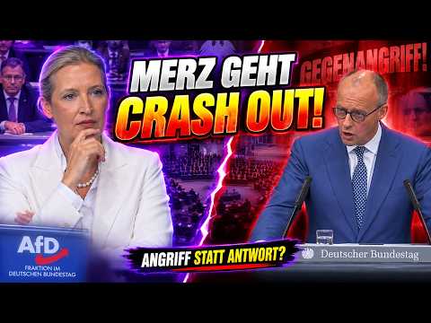 Merz GEGENANGRIFF im Bundestag